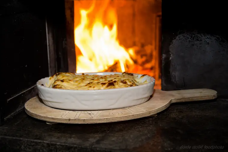 Lasagne s mesom in forno